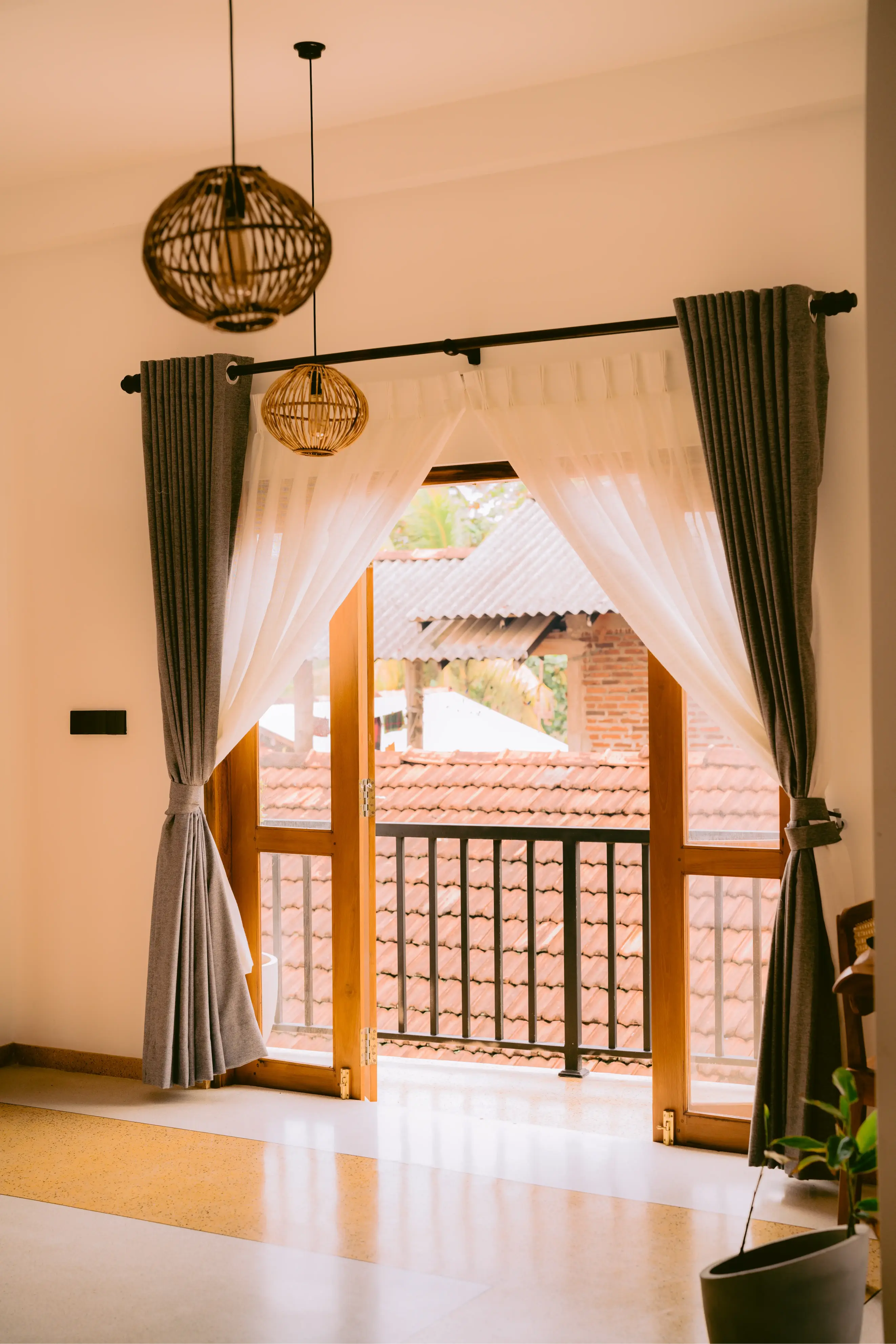 Private Studio Balcony Entrance
