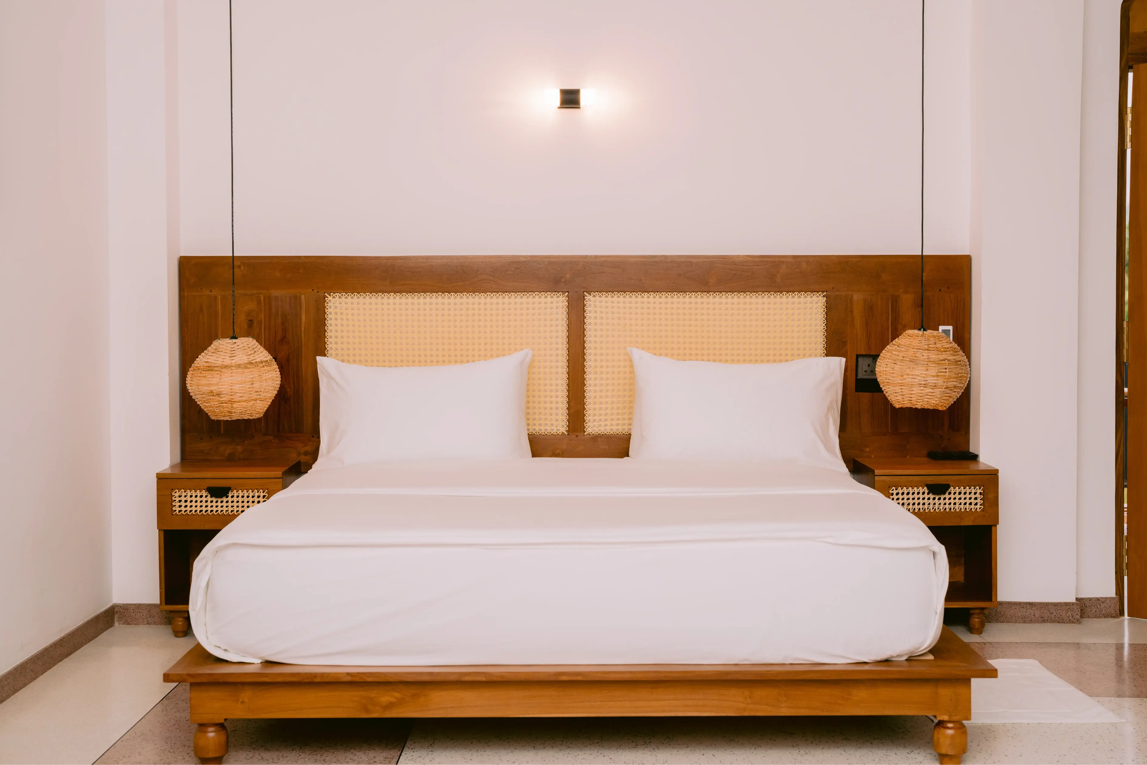 Private Studio Master Bed Front
